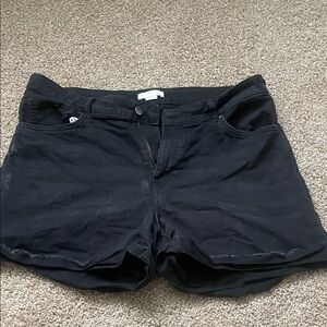 H&M Black Jean Shorts for Women